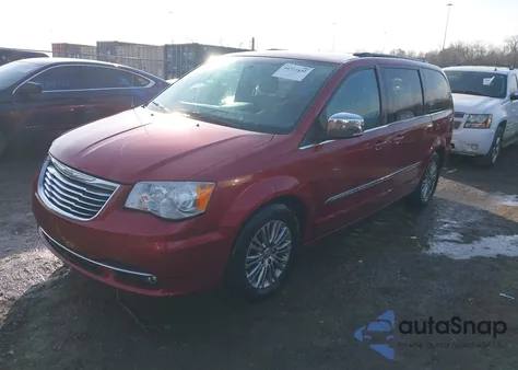 2014 Chrysler Town & Country Touring-L from USA, damaged, VIN 2C4RC1CG6ER231771